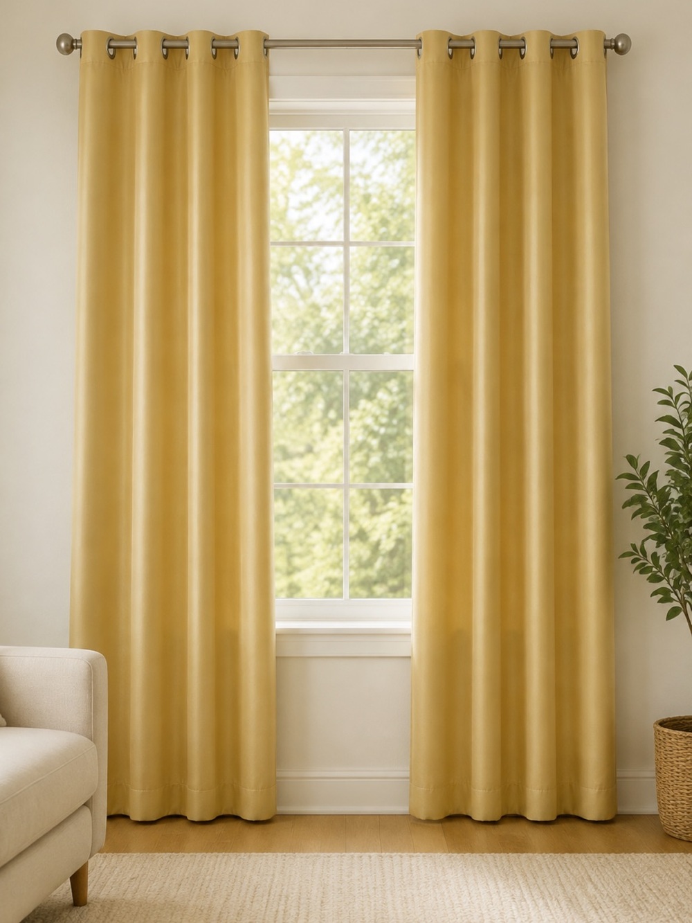 Stunning drapes 5 large panels ..like new